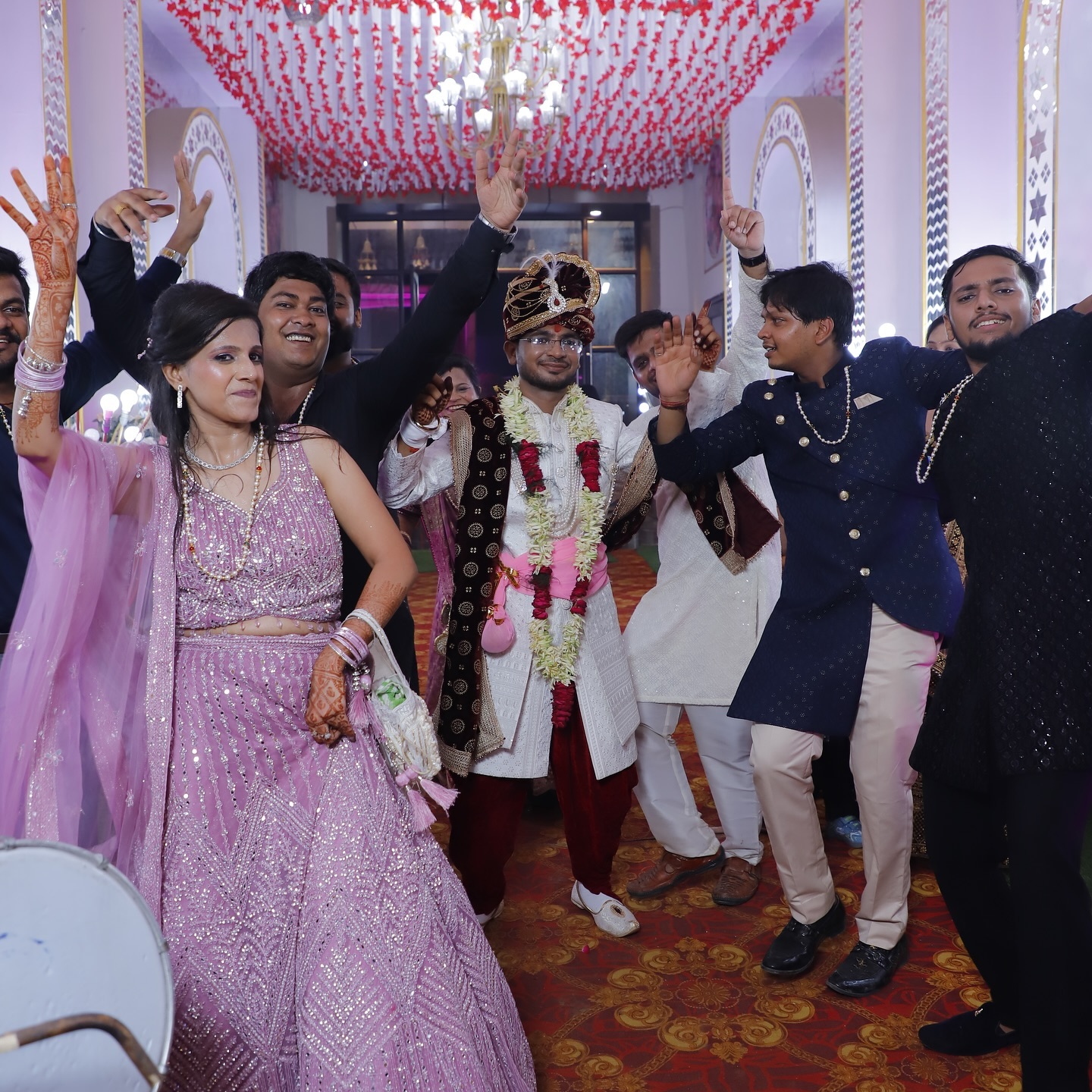Family wedding entry