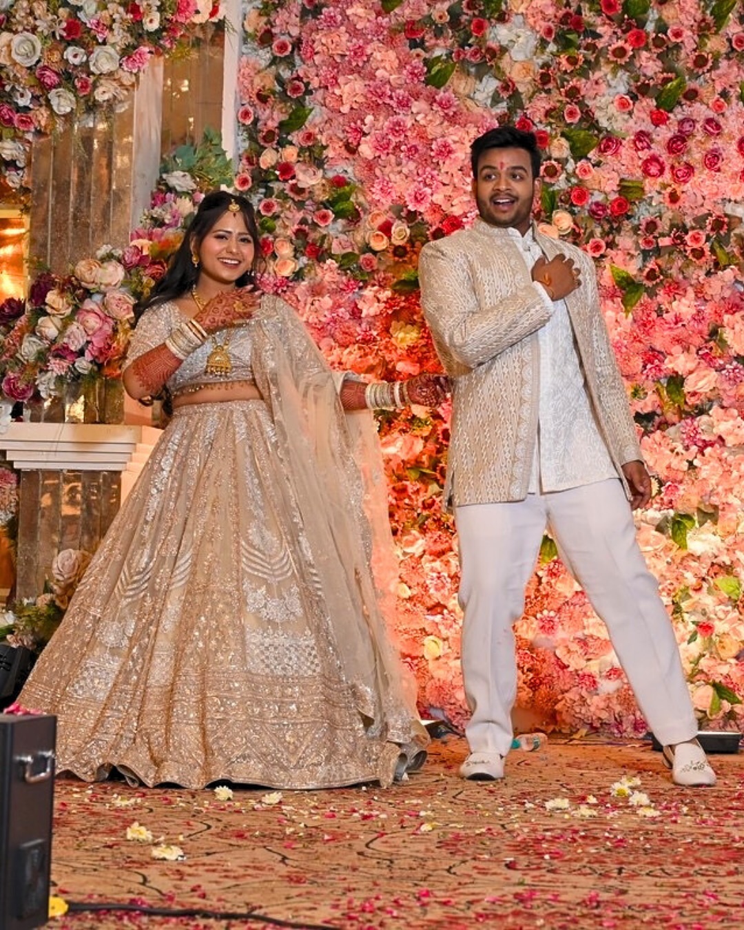 Couple dance performance